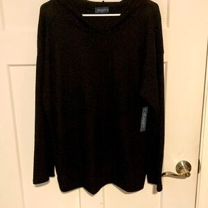 NWT SZ 1X LIGHTWEIGHT WAFFLE HOODIE